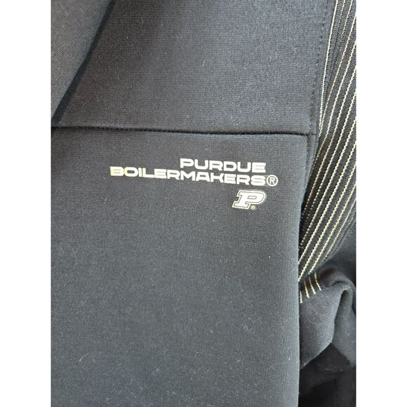 Purdue Boilermakers Nike Dri-Fit Full-Zip Hoodie Medium Black Polyester Jacket - Picture 7 of 10